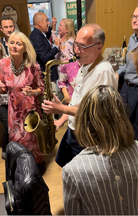 Gute Stimmung bei privaten Events mit Mexx the Sax